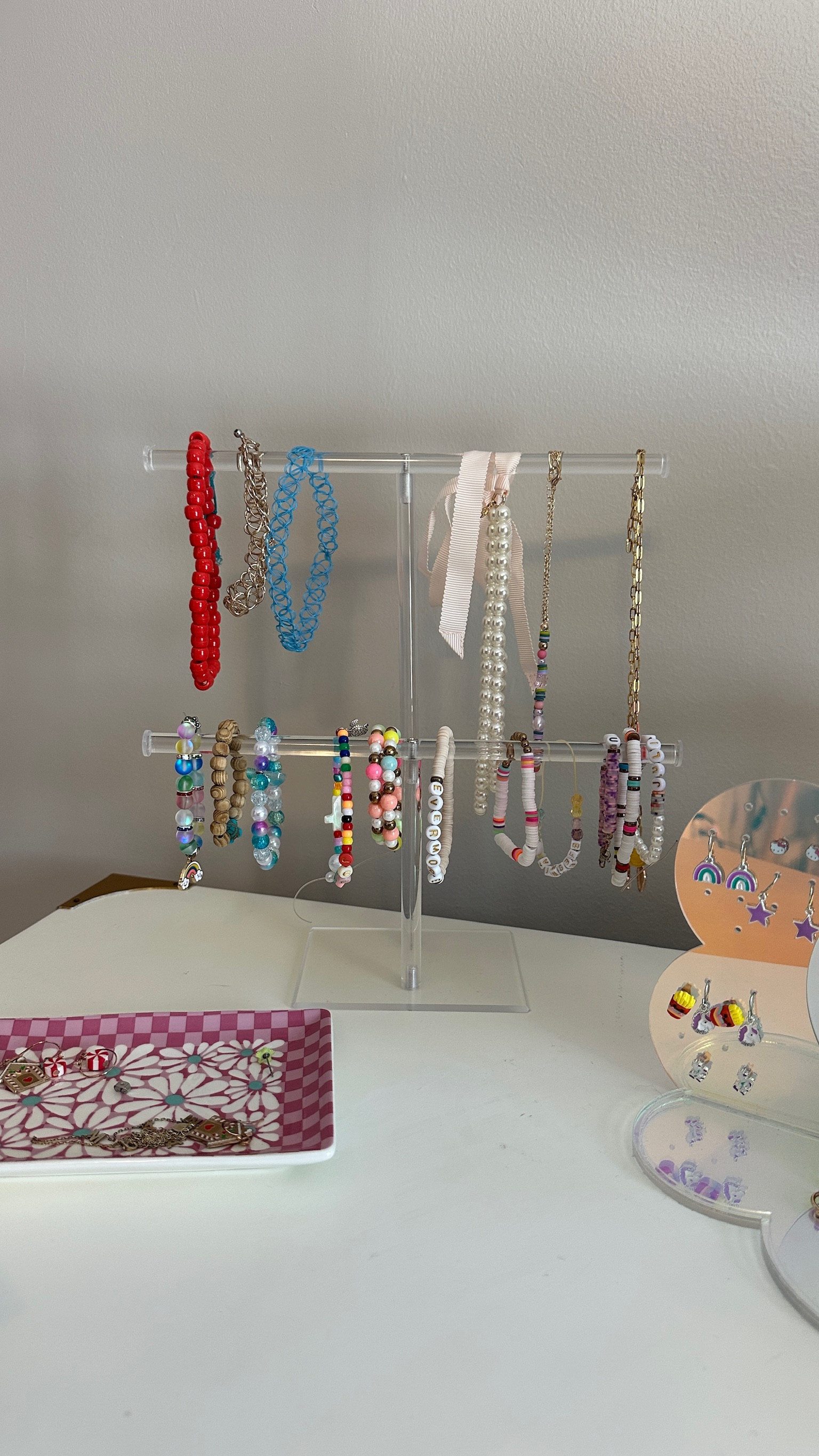 Acrylic jewelry stand for under $7!!! Clean and simple jewelry holder for Juliet! 

#LTKHome #LTKBeauty #LTKU