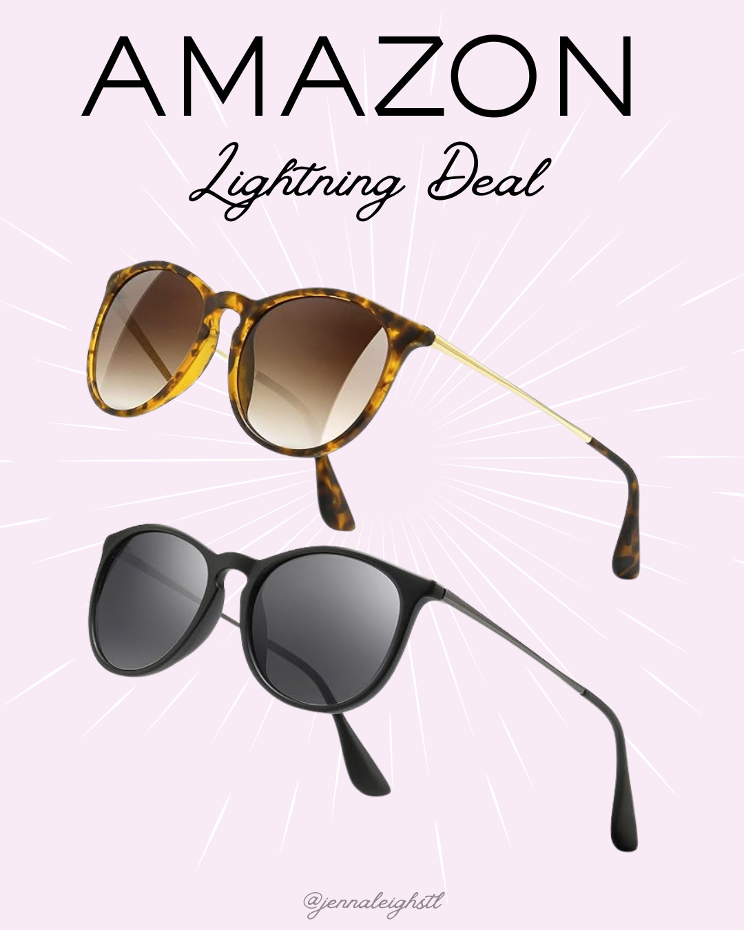 Amazon lightning deal on this two pack of sunglasses for just $18. Great time to stock up on summer accessories or grab an extra pair for the car, beach bag, or travel. 

 #LTKSeasonal #LTKActive #LTKSaleAlert