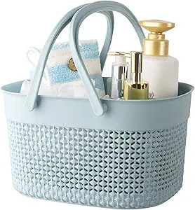 rejomiik Portable Shower Caddy Basket, Plastic Organizer Storage Tote with Handles Toiletry Bag B... | Amazon (US)