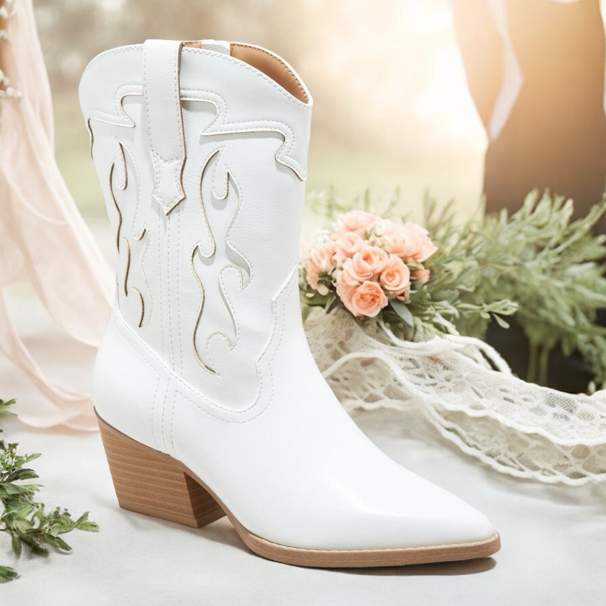 Daytona Western Boot
White cowboy boots
White cowgirl boots
Western fashion
Western outfit 
Western chic
Western wear
Western boots
Country concert
Country concert outfit
Country festival outfit
Cowboy boots
Cowgirl boots
Cowgirl outfit
Target style
Target boots
Fall style
Cowgirl chic
Fall fashion 
Fall 2024
Fall shoes 
Rustic bride
Country bride 

#LTKFindsUnder50 #LTKShoeCrush #LTKStyleTip