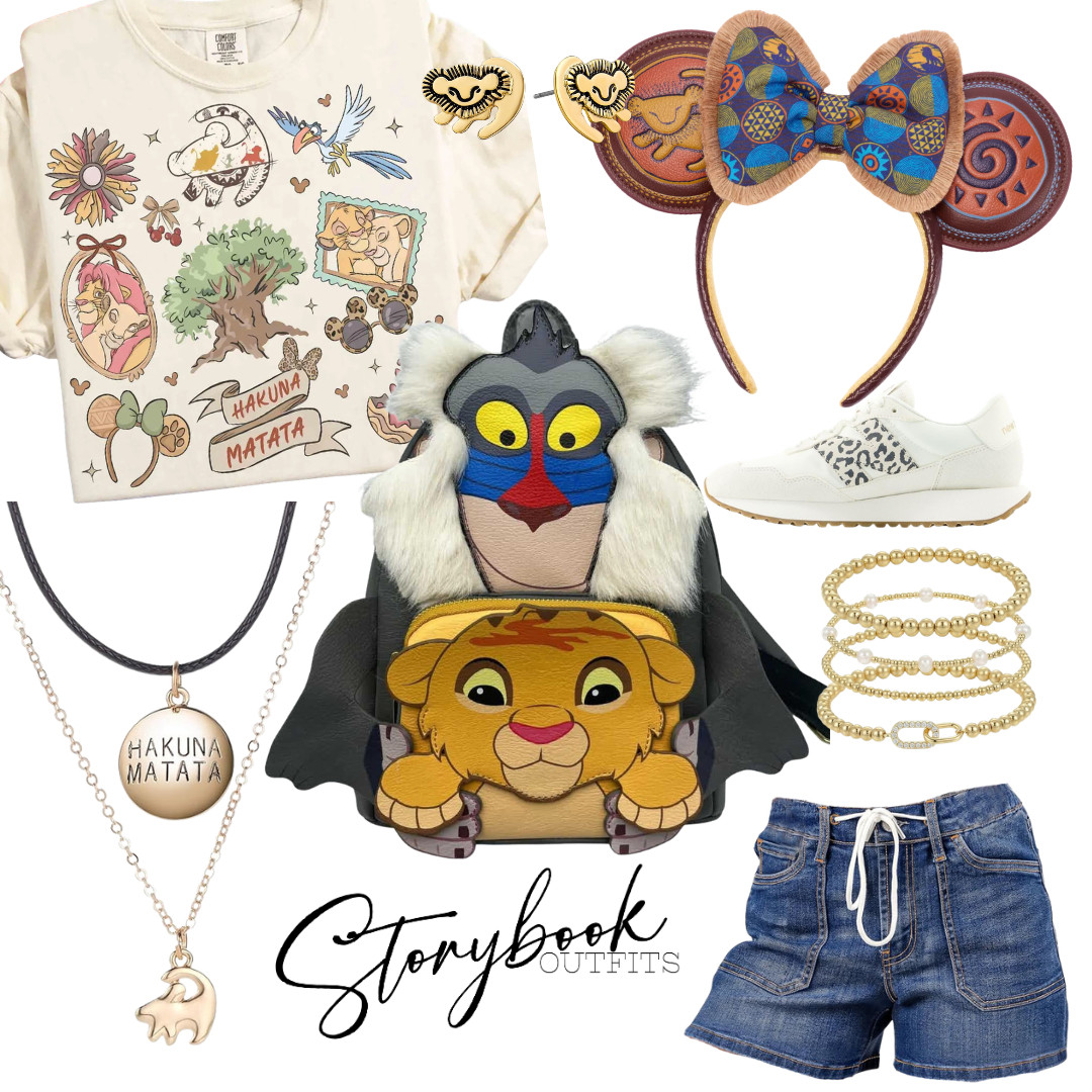 🦁✨ Hakuna Matata vibes all day! ✨🦁
This Lion King outfit is the perfect mix of cute + comfy for a day in the parks (and that backpack… I’m OBSESSED 😍). 

 #LTKTravel