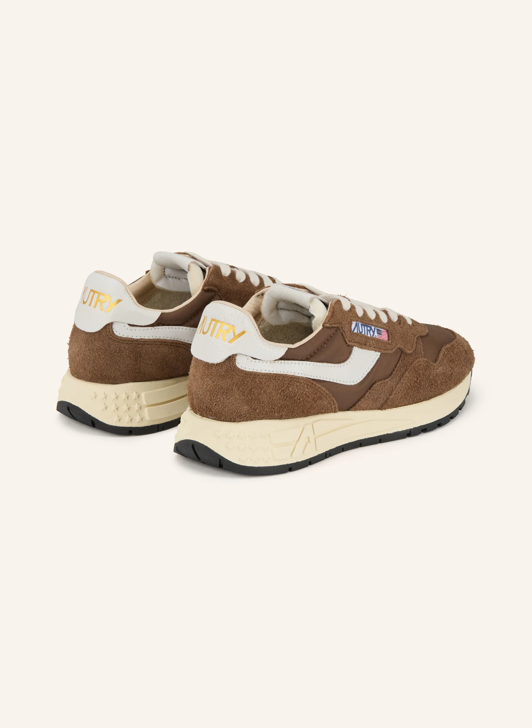 AUTRY Sneaker REELWIND LOW WOM in dunkelbraun / gold / hellgrau | Breuninger (DACH)