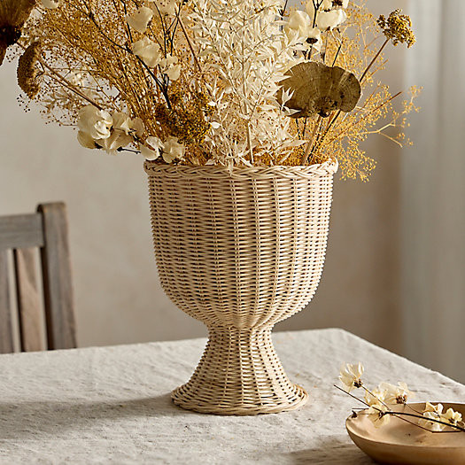 Rattan Urn Vase | Terrain
