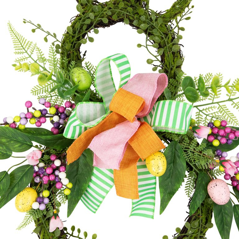 Northlight Twig and Vine Easter Bunny Artificial Wreath - 23" | Walmart (US)