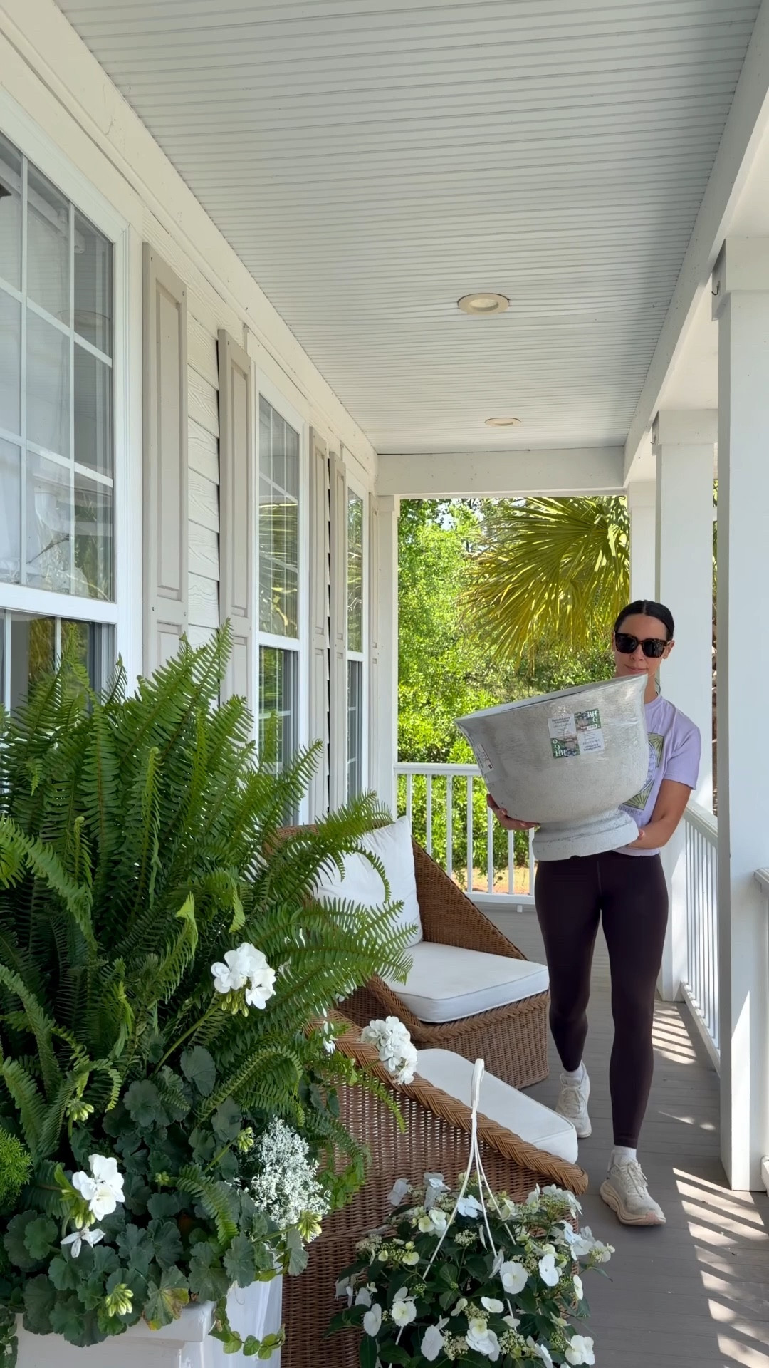 Grabbed these planters on a budget from Walmart and love how they are going to look with our new hydrangea plants

#LTKHome