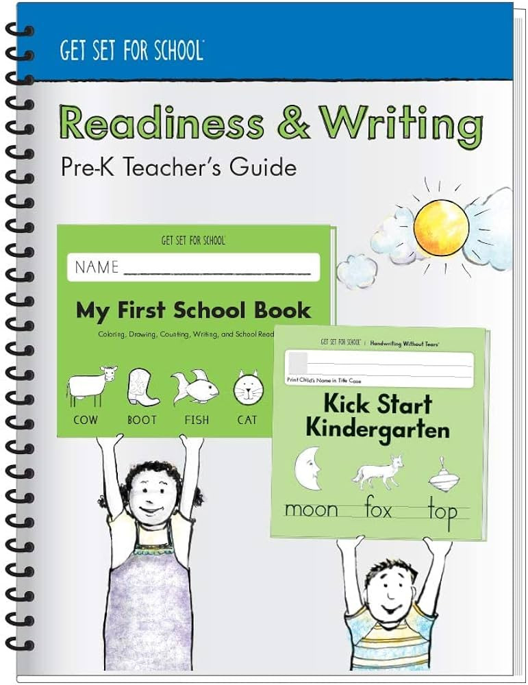 Learning Without Tears - Readiness & Writing Pre-K Teacher's Guide, Current Edition - Get Set for... | Amazon (US)