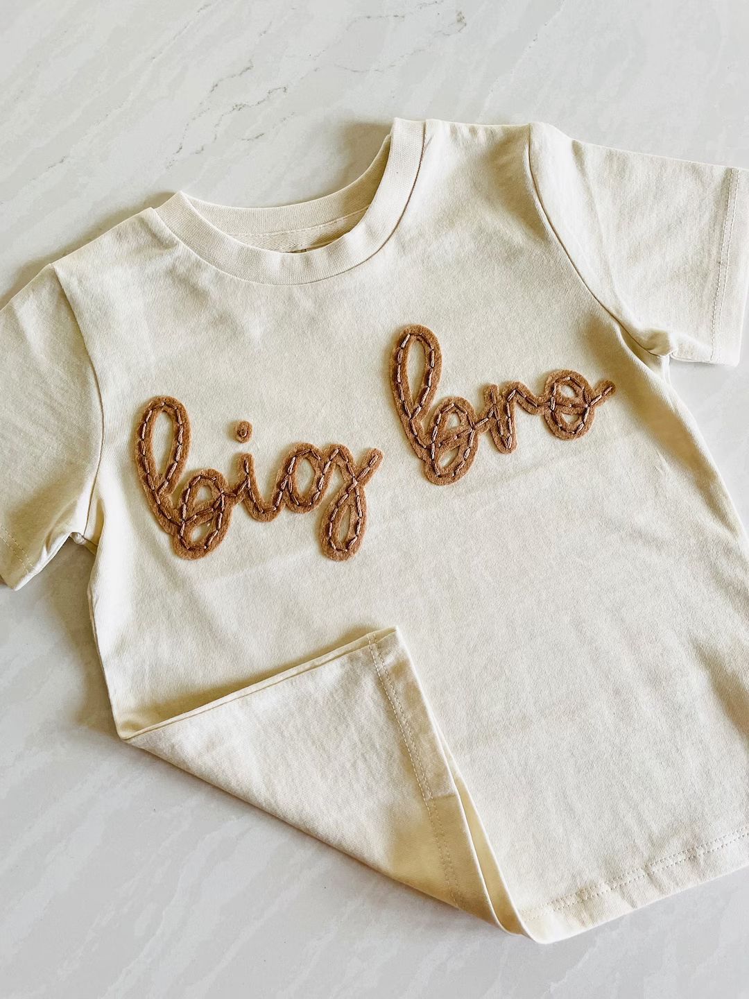 BIG BRO SIS Announcement Tee Hand Embroidered Baby Announcement Sibling Announcement Shirt Family... | Etsy (US)