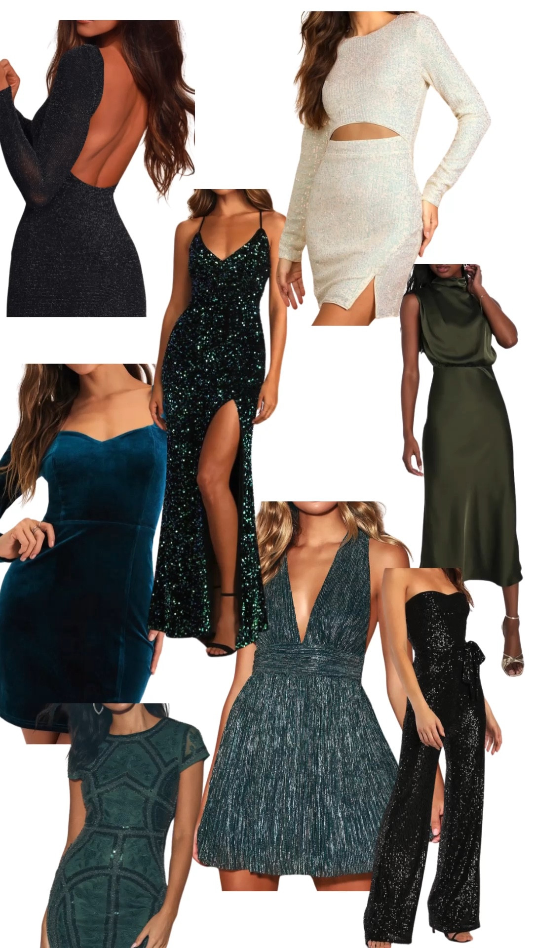 Holiday dresses I’m loving!! 

These fit any occasion whether dressy or more casual. I love long dresses and flirty short dresses, and I hope you like them too! 

#LTKHoliday #LTKGiftGuide #LTKSeasonal