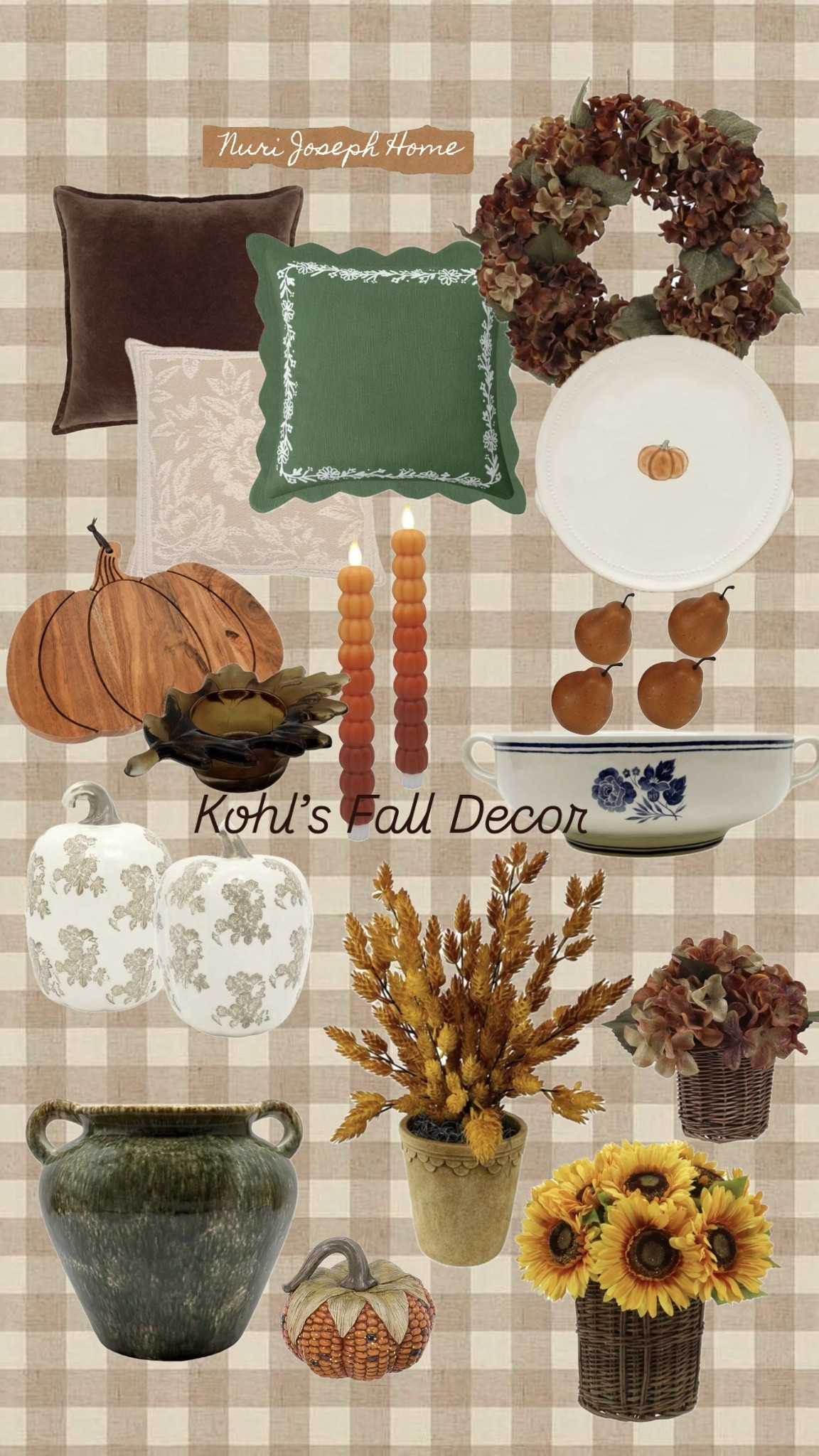Fall Home Decor from Kohls

#LTKSeasonal #LTKHome #LTKSaleAlert