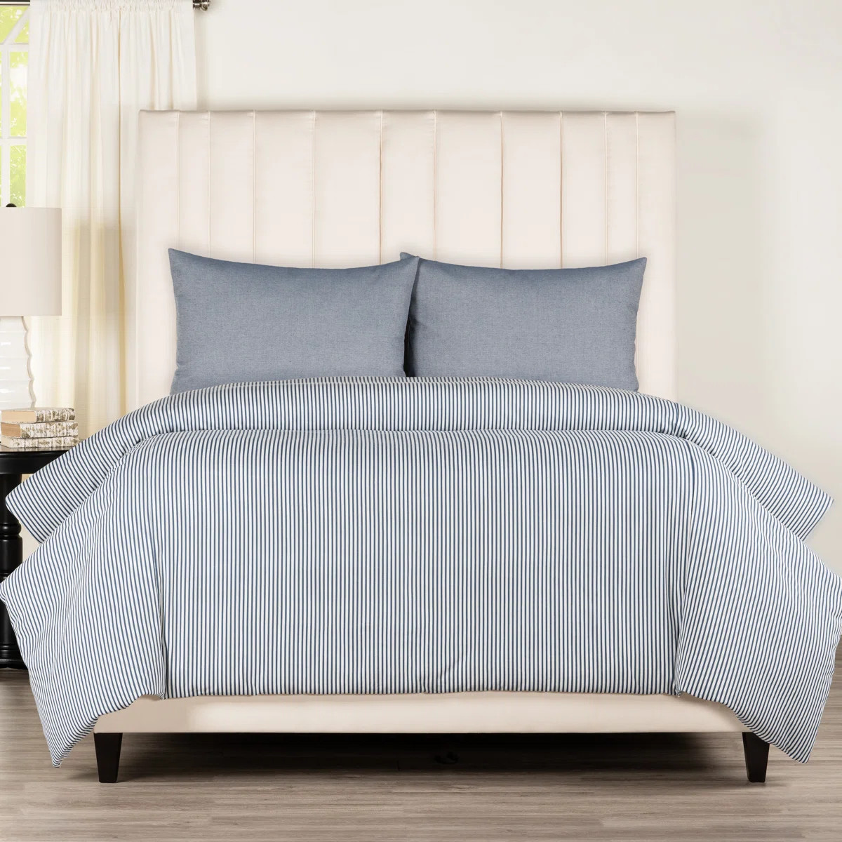 Birch Lane Polo Stripe Jungle Duvet Cover Set | Birch Lane