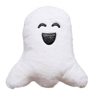 16" x 17" White Ghost-Shaped Throw Pillow by Ashland® | Michaels Stores