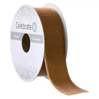 1" x 3yd. Velvet Ribbon by Celebrate It™ Classic | Michaels Stores