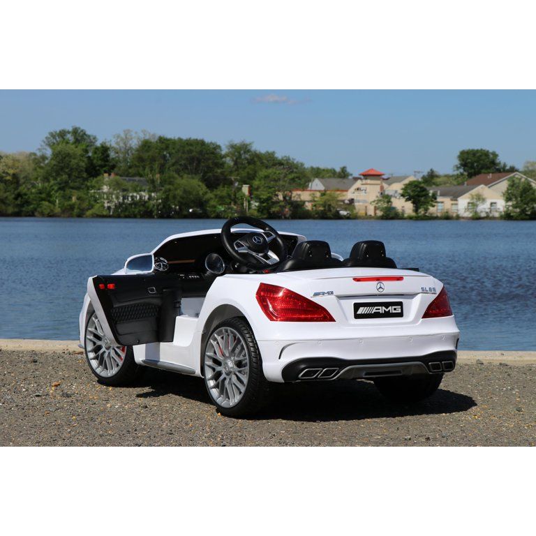 First Drive Licensed Dual Motor 12 V Mercedes Benz SL Powered Ride-On with Remote Control | Walmart (US)