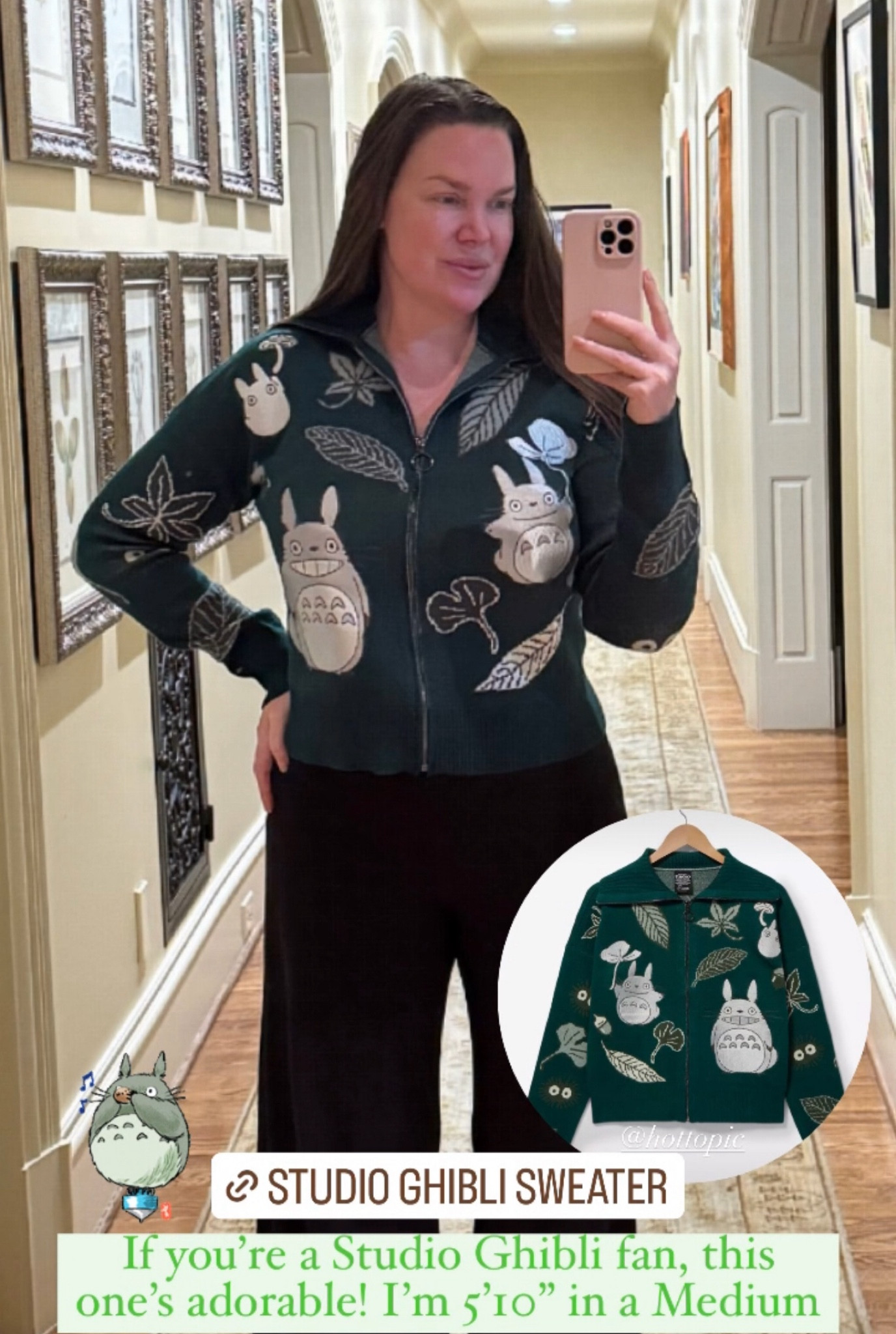 If you’re a Studio Ghibli fan, this sweater is adorable 

#LTKstyletip