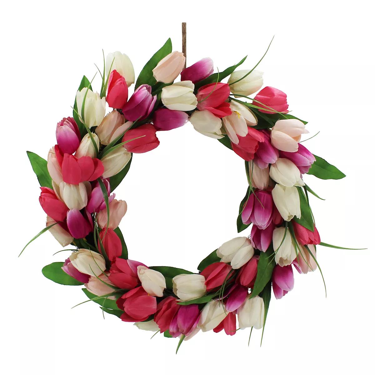Sonoma Goods For Life® Mixed Artificial Tulip Wreath | Kohl's