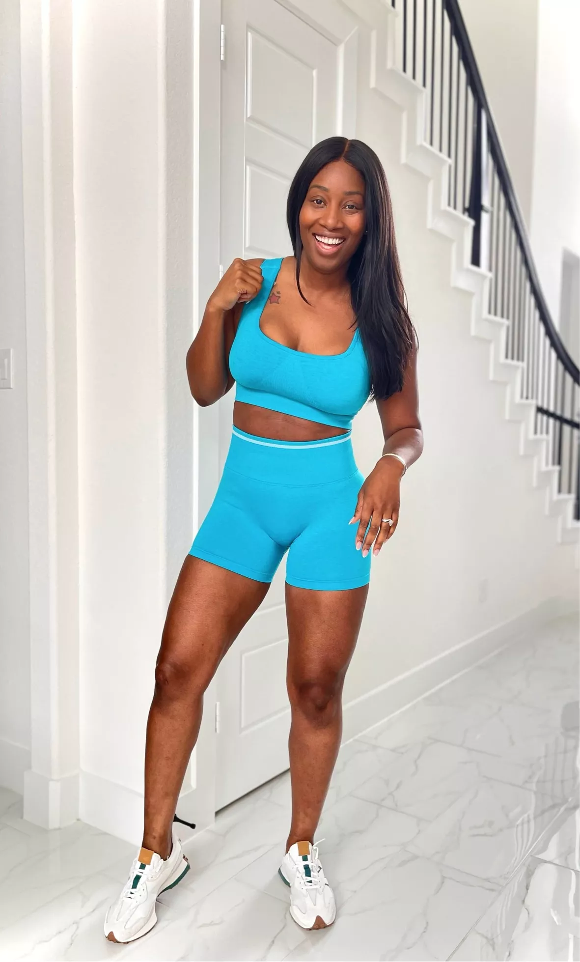  OQQ Workout Outfits for Women 2 Piece Ribbed Exercise