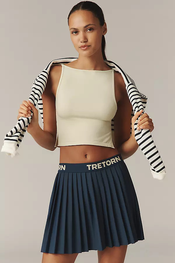 x Anthropologie Pleated Tennis Skirt | Anthropologie (US)