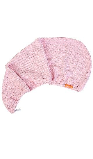 AQUIS Waffle Luxe Hair Turban in Blush. | Revolve Clothing (Global)
