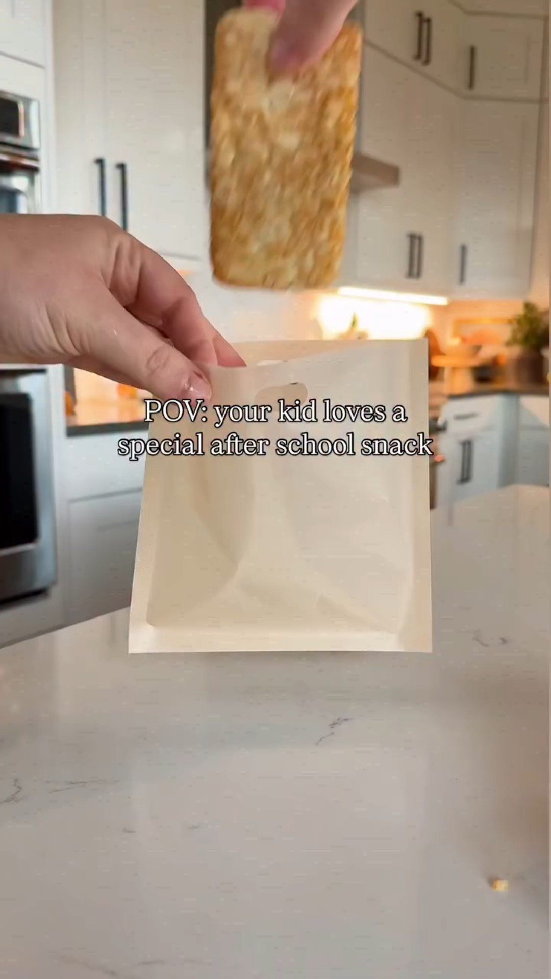 Loaded hashbrowns?! #elementaryschool #afterschoolsnack #pinterestmom #loadedbakedpotato #hashbrown