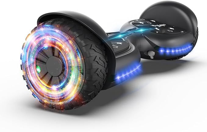 TOMOLOO Upgrated Hoverboards Q3X All Terrain Hoverboard with Colorful LED Lights, Self Balancing ... | Amazon (US)