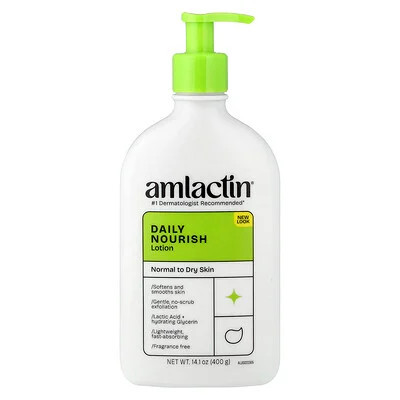AmLactin, Daily Nourish Lotion, Normal to Dry Skin, 14.1 oz (400 g) | iHerb