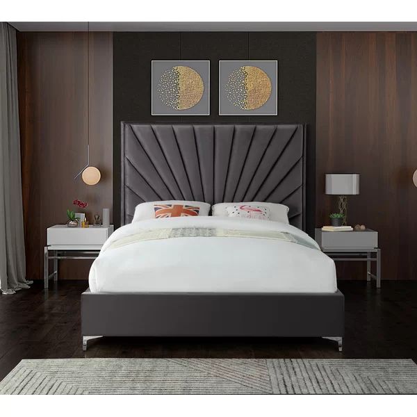 Manila Upholstered Low Profile Platform Bed | Wayfair North America