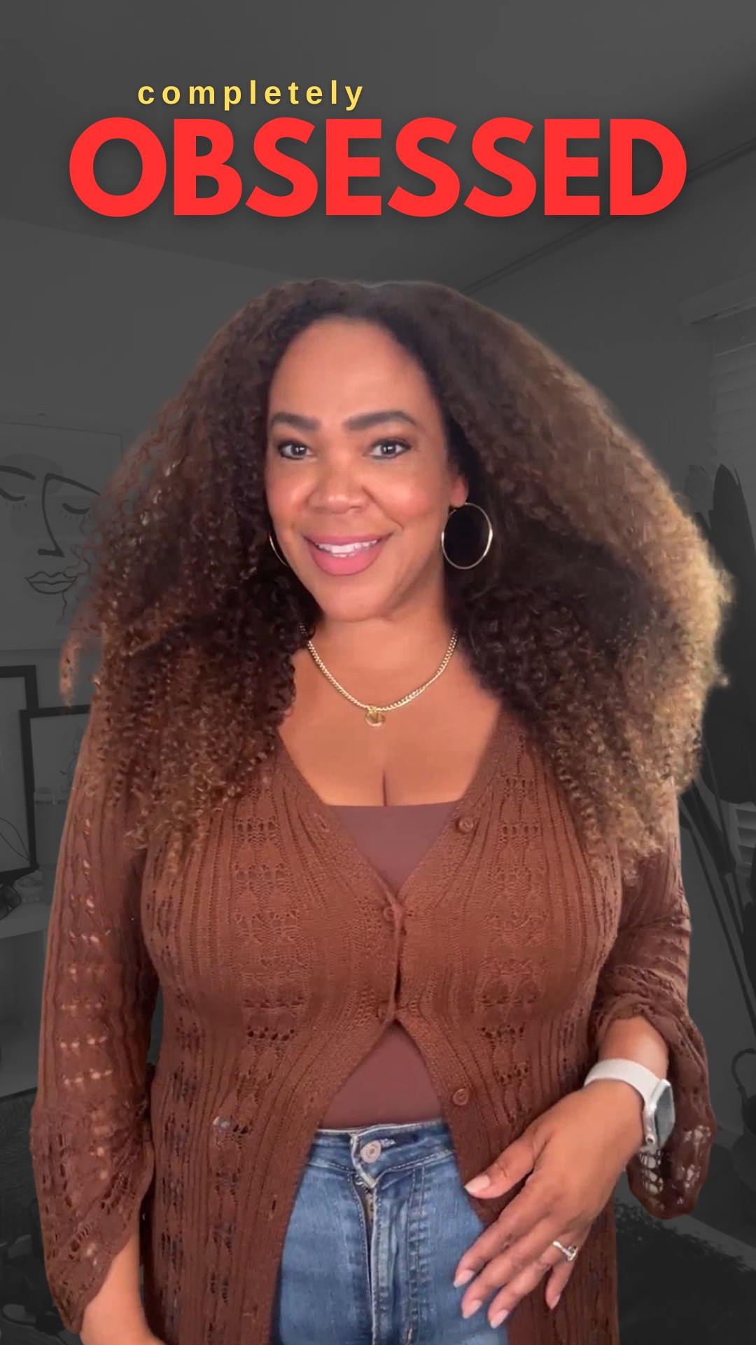 This duster cardigan! Loving this retro vibe ✨ Comes in different colors. Wearing a large in the tank top and sweater. Size 32 in the jeans.

#LTKOver40 #LTKMidsize #LTKootd