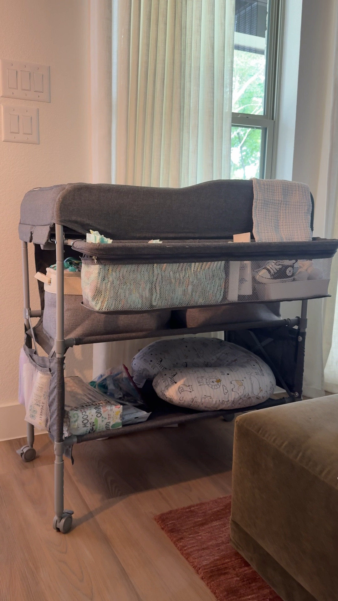 #9 Most used newborn baby items- portable changing table 