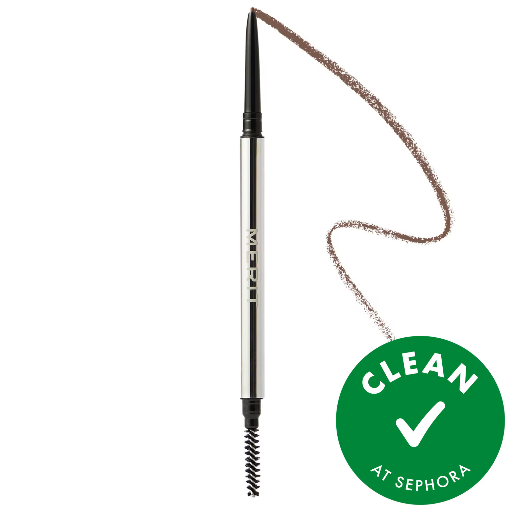 MERIT Brow 1990 Ultra Fine Eyebrow Gel Pencil Taupe 0.0007 oz / 0.02 g | Sephora (US)