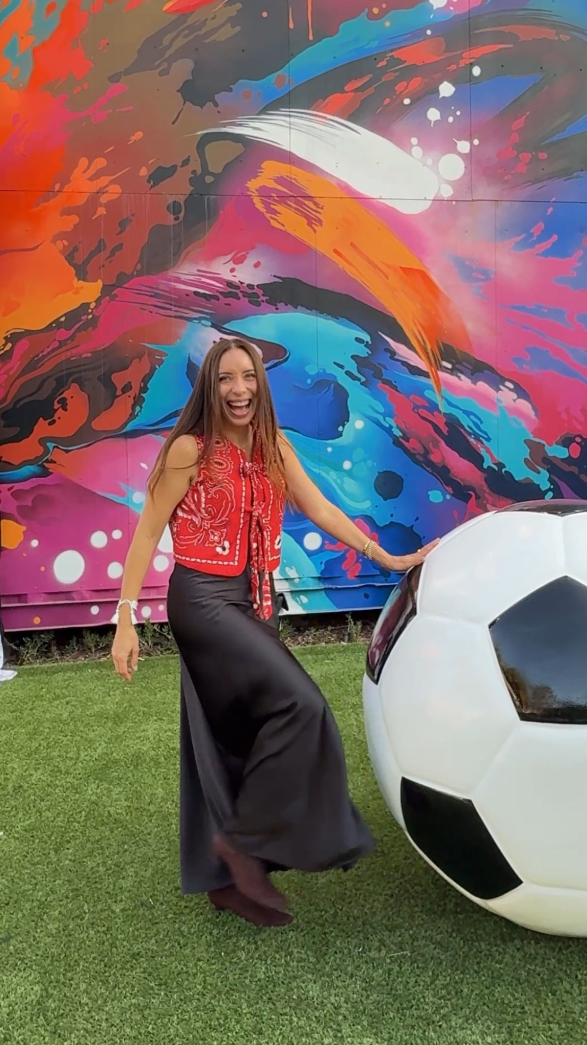 Esta es el outfit que me puse para la revelación del póster de la FIFA  Word Cup, Miami 2026

#LTKU #LTKWatchNow #LTKOver40