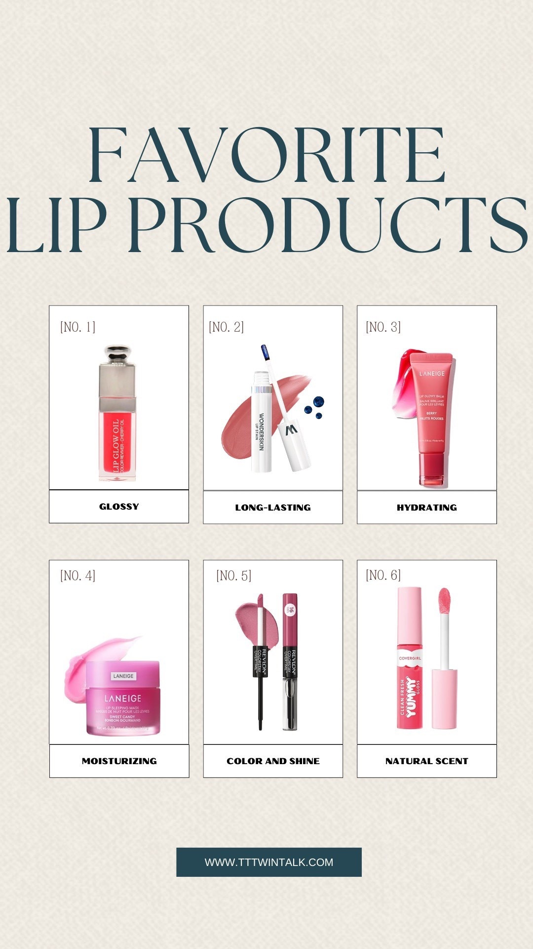 Favorite lip products! These are ones we’ve raved about before and we will keep talking about until they run out! We especially love the Laneige to keep our lips moisturized 👄 
 

#LTKOver40 #LTKBeauty #LTKSeasonal