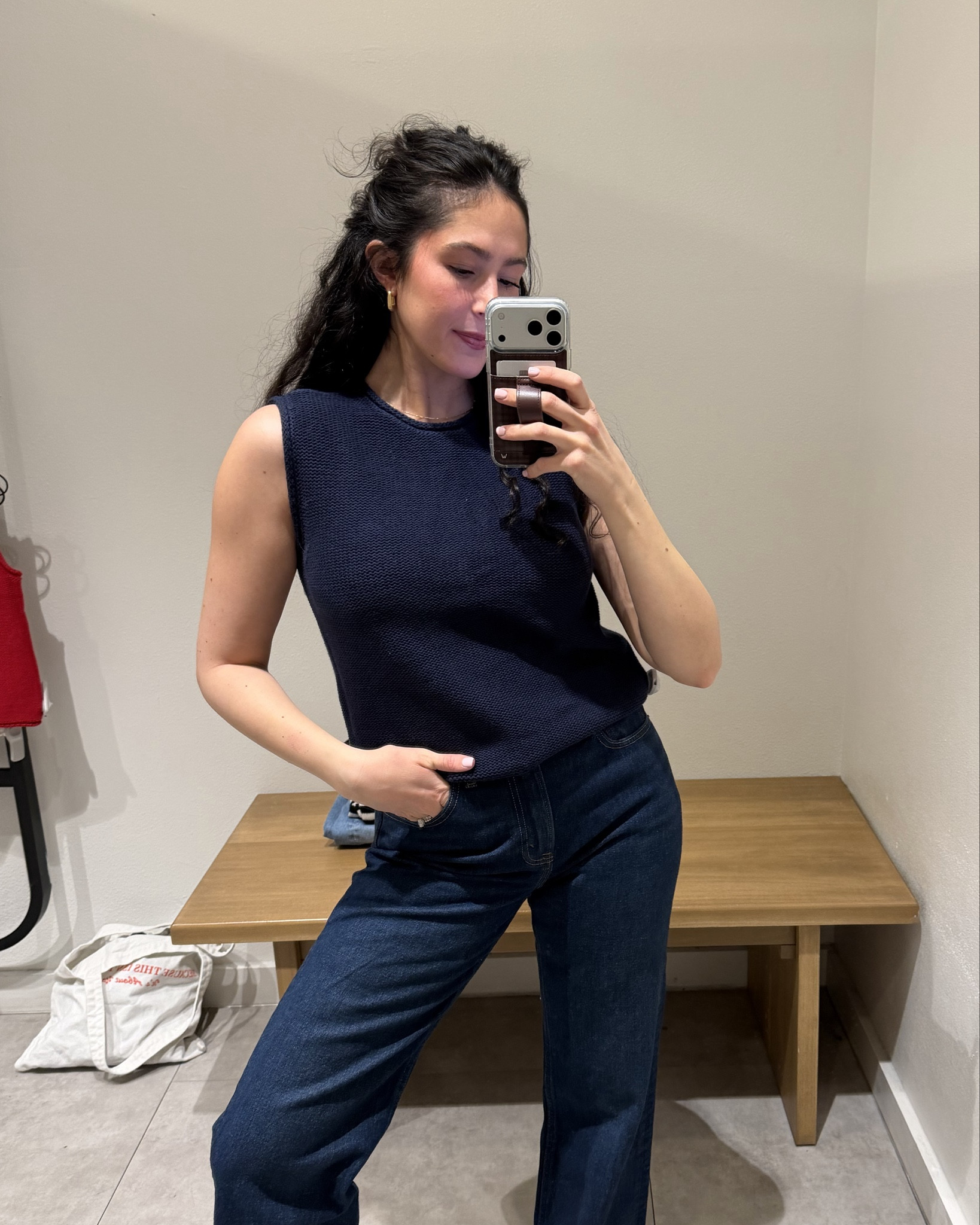 @abercrombie Sweater Tank! My favorite transitional top for spring. Comes in 4 colors! 

#LTKootd #LTKdayinmylife #LTKgrwm