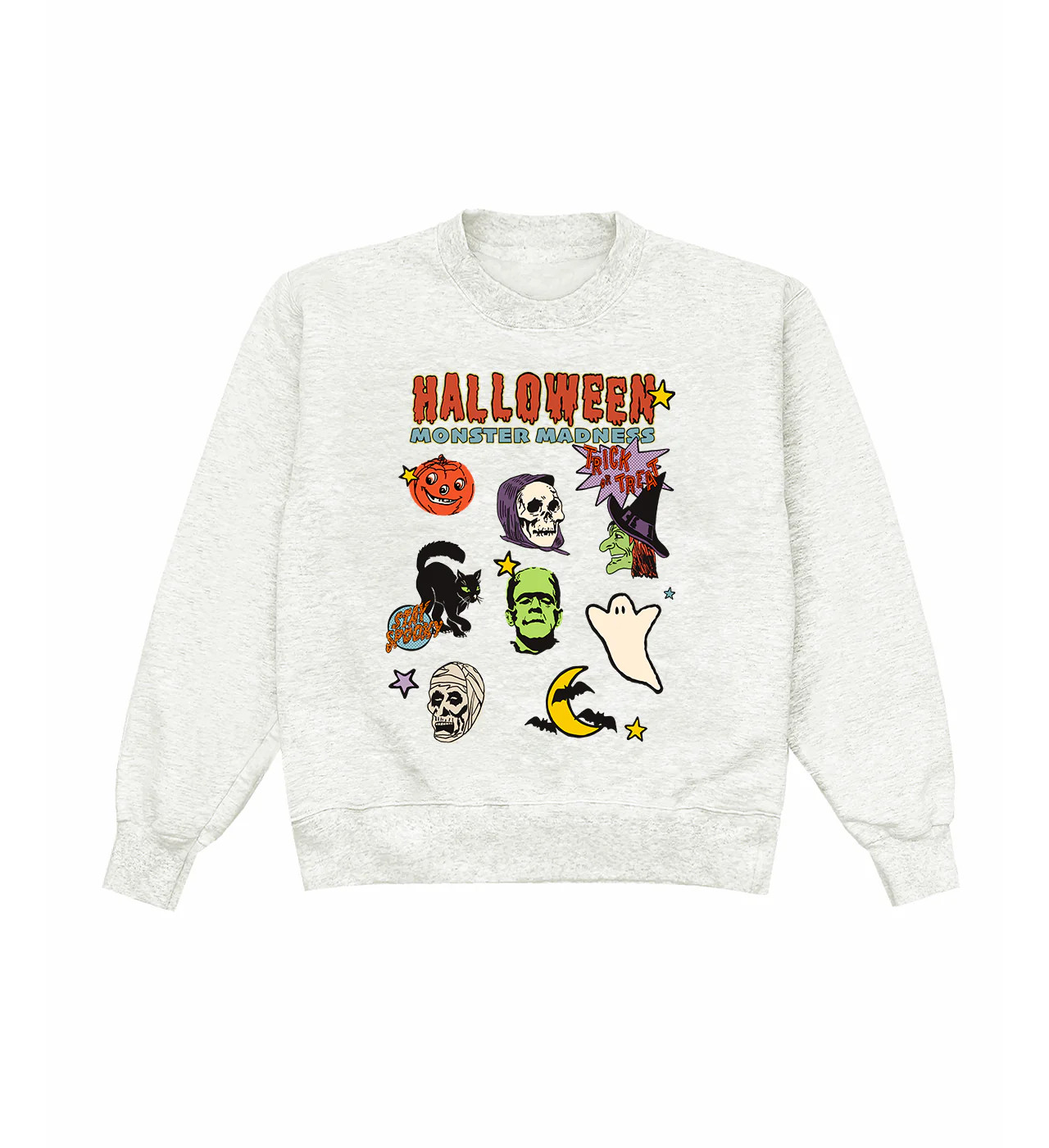 Monster Madness Heather Crewneck | Shop Kristin Jones