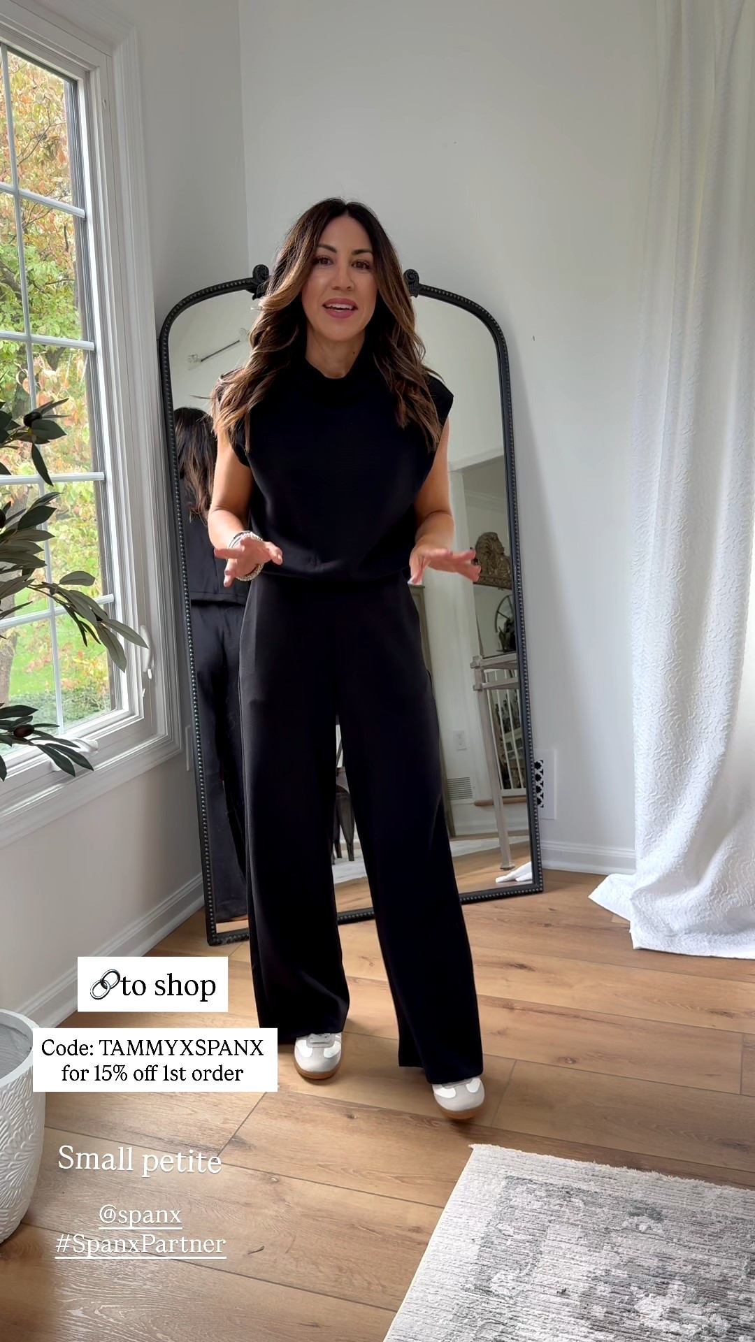 @spanx #spanxpartner small petite jumpsuit. Code TAMMYXSPANX for 15% off and free shipping on first time orders.


#LTKOver40 #LTKPetite #LTKTravel