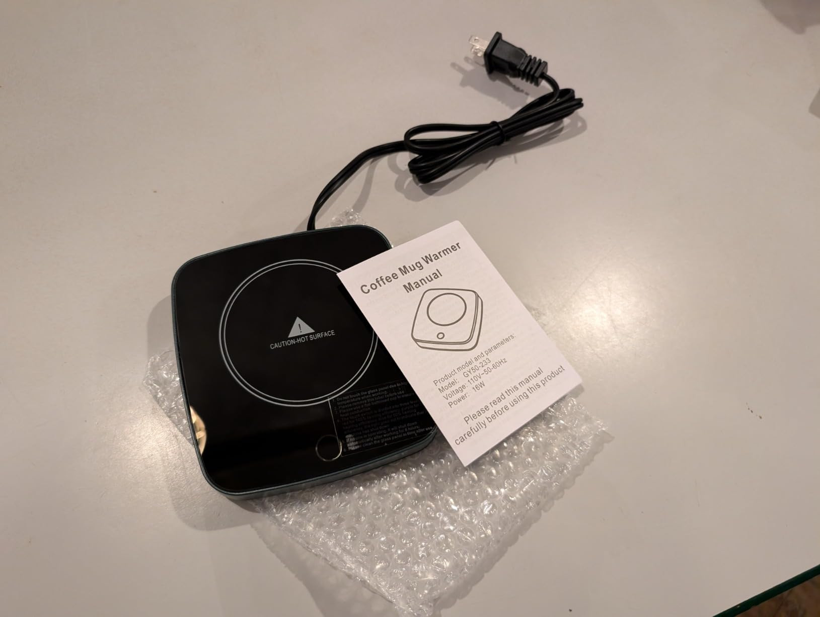 Coffee Mug Warmer Waterproof Smart Cup Warmer with 3 Temperature Setting for Warming & Heating Co... | Amazon (US)