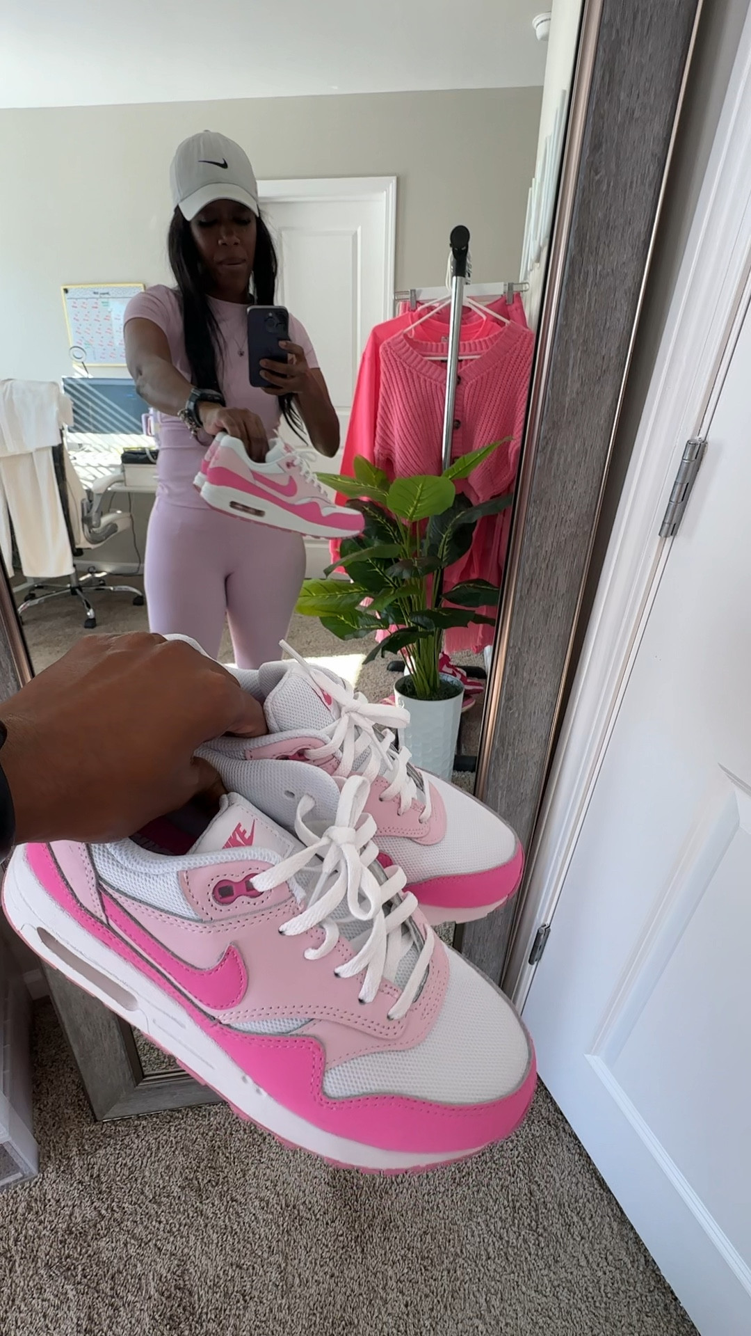 Pink and white Air Max 1 sneakers

#LTKShoeCrush #LTKFindsUnder100 #LTKStyleTip