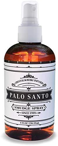 Palo Santo Smudge Spray (8 FL OZ) Premium 100% Pure Palo Santo and Sage Essential Oils. Our Smudg... | Amazon (US)
