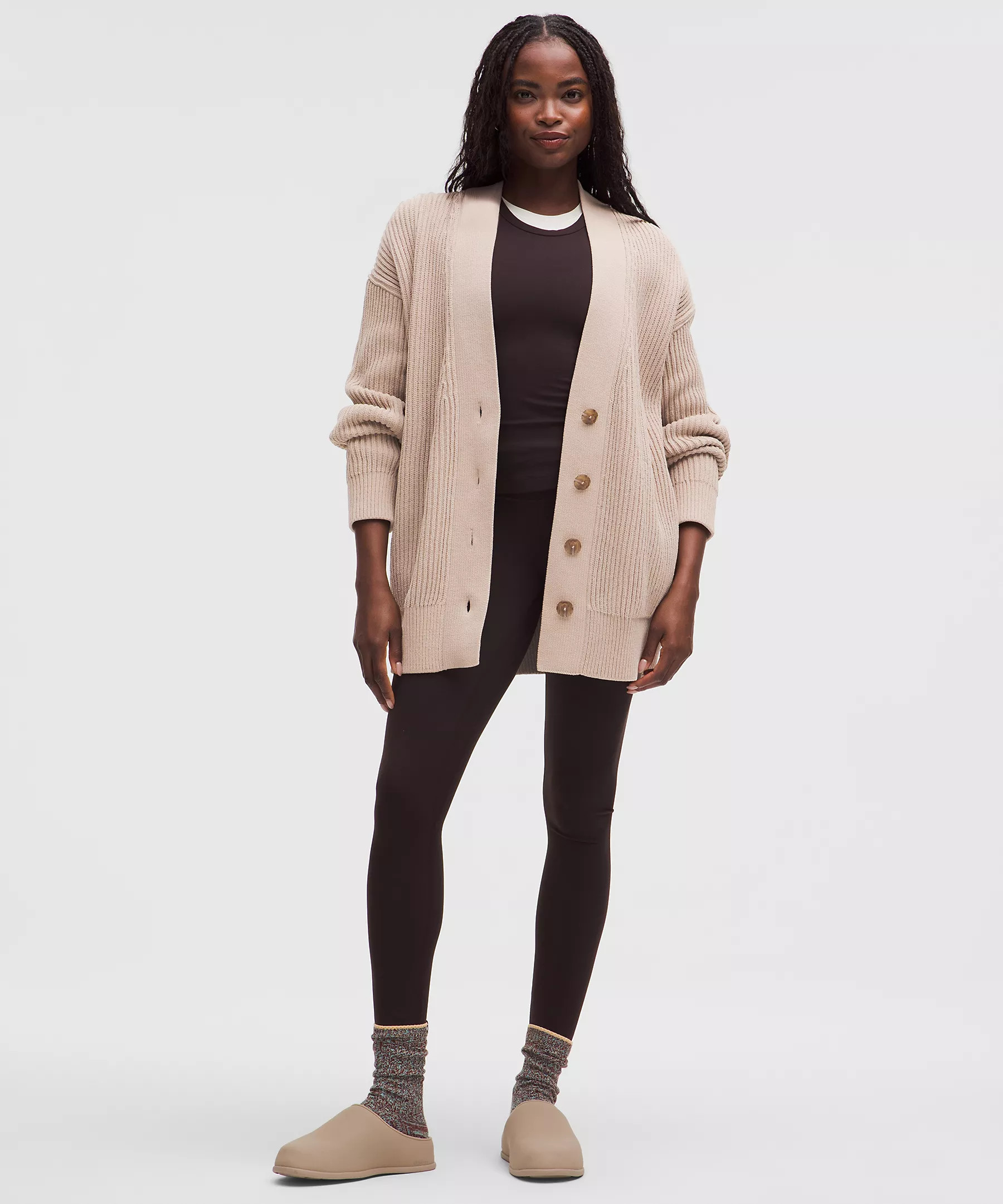 Knit Button-Front Cardigan | Lululemon (US)