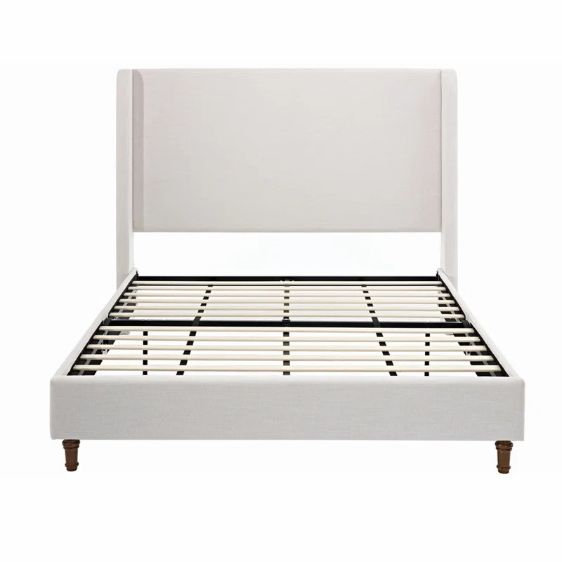 Mozter Upholstered Wingback Bed | Wayfair North America