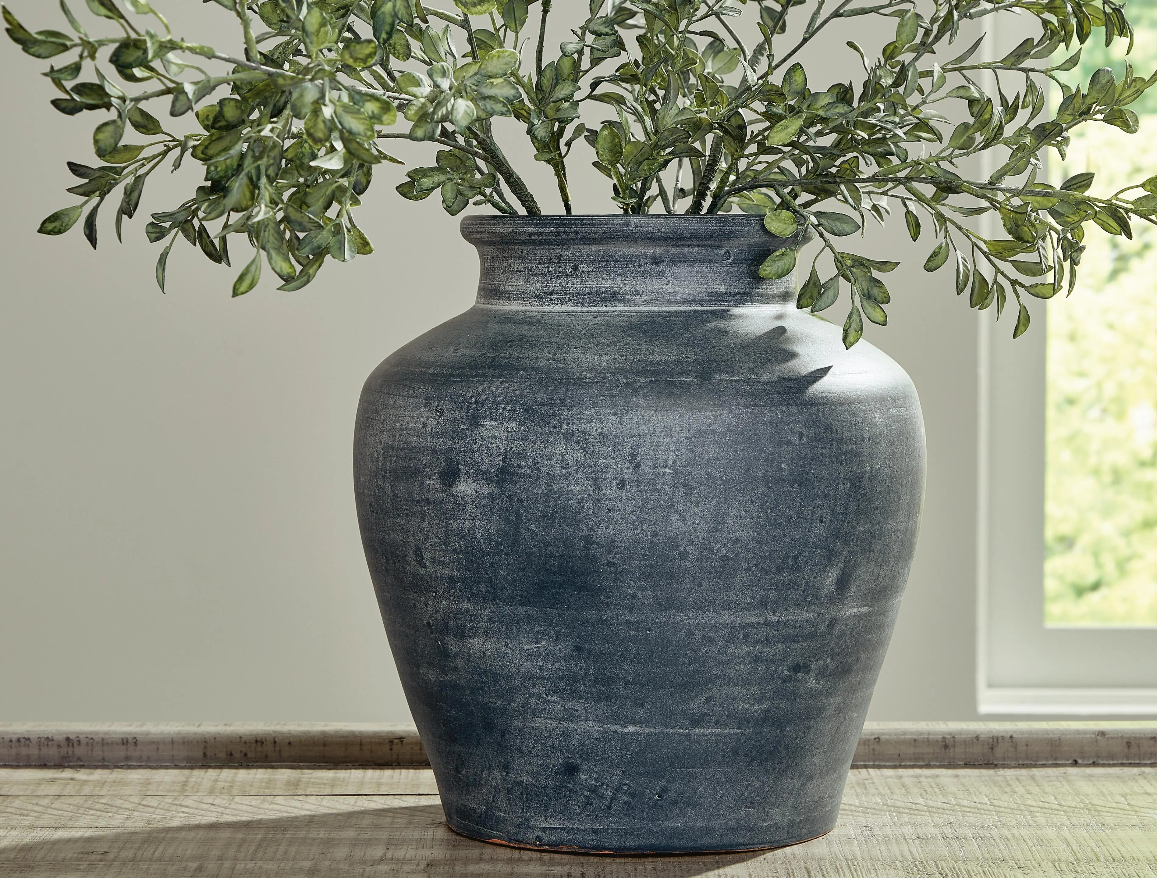 Meadie Terracotta Large Vase | Ashley | Ashley