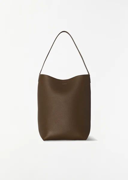 Medium N/S Park Tote — Dark Olive | La Garconne