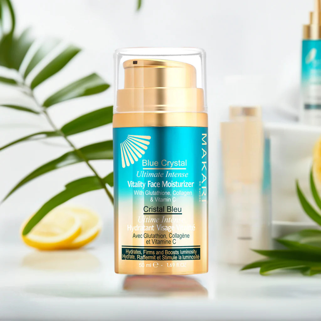 Blue Crystal Vitality Face Moisturizer | Makari De Suisse