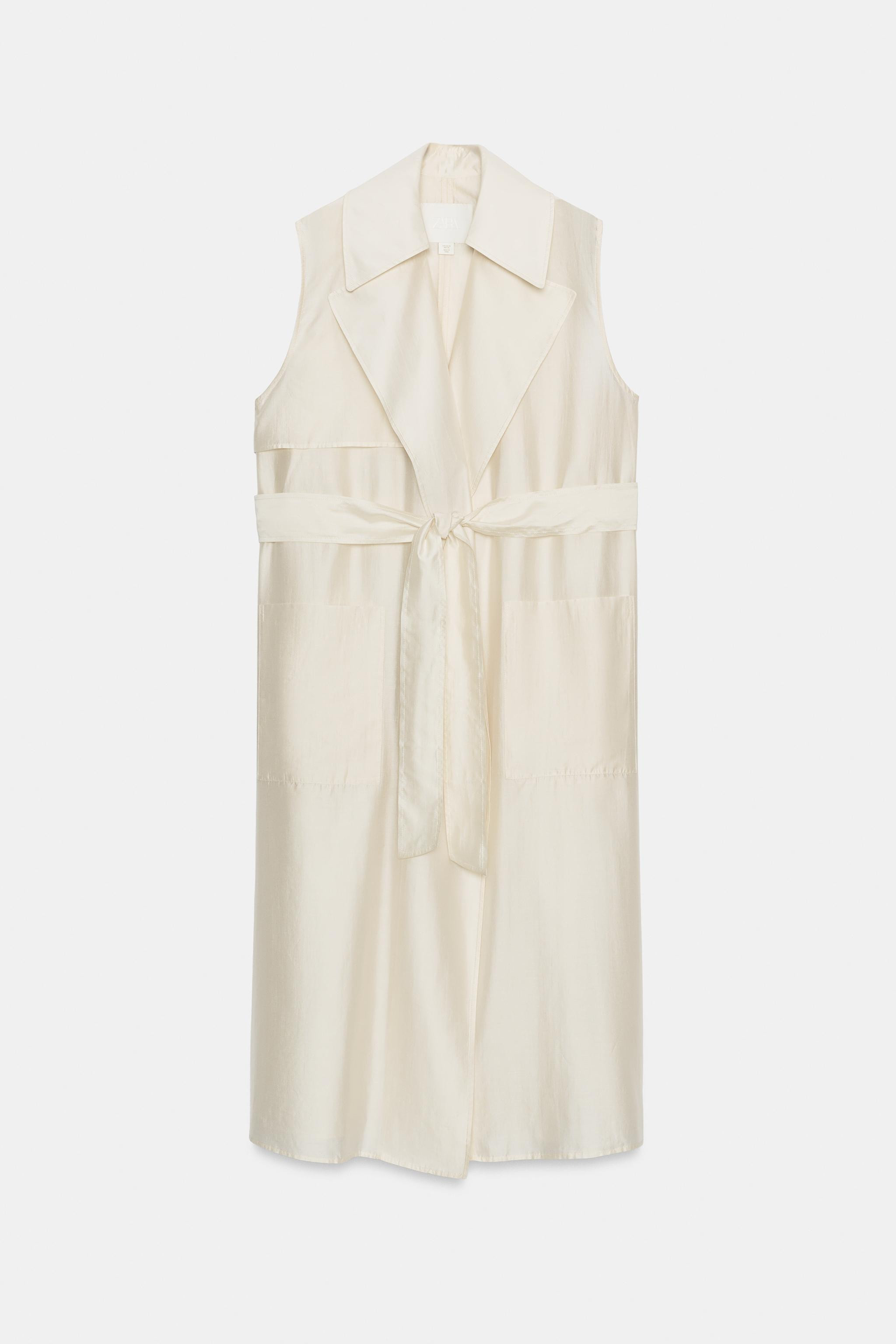 GILET LUNGO FLUIDO ZW COLLECTION | Zara IT