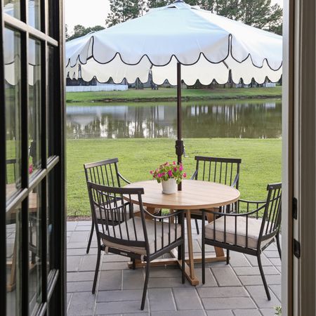 Walmart outdoor dining table, patio furniture and decor 

#LTKhome #LTKSeasonal