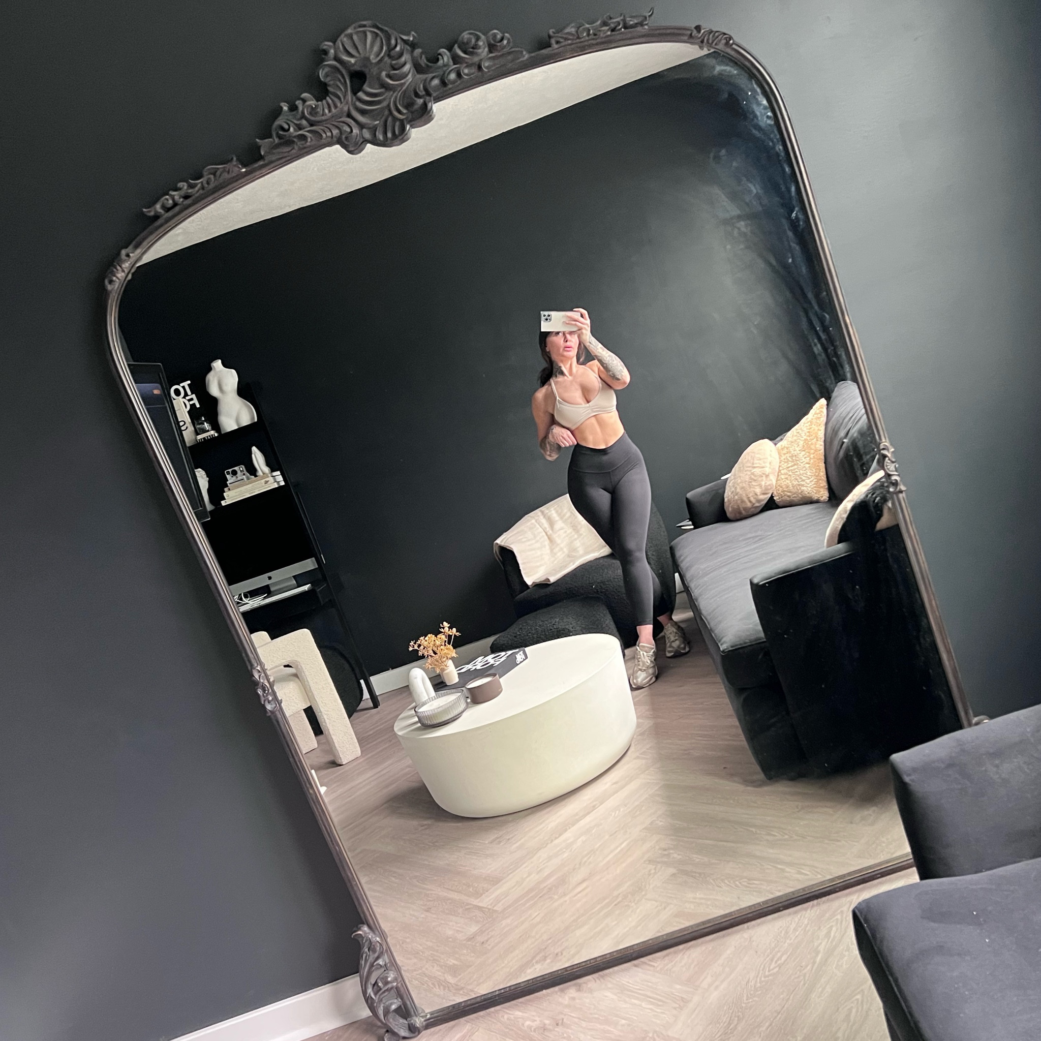 Cozy moody office / girl cave.

#LTKhome #LTKfitness