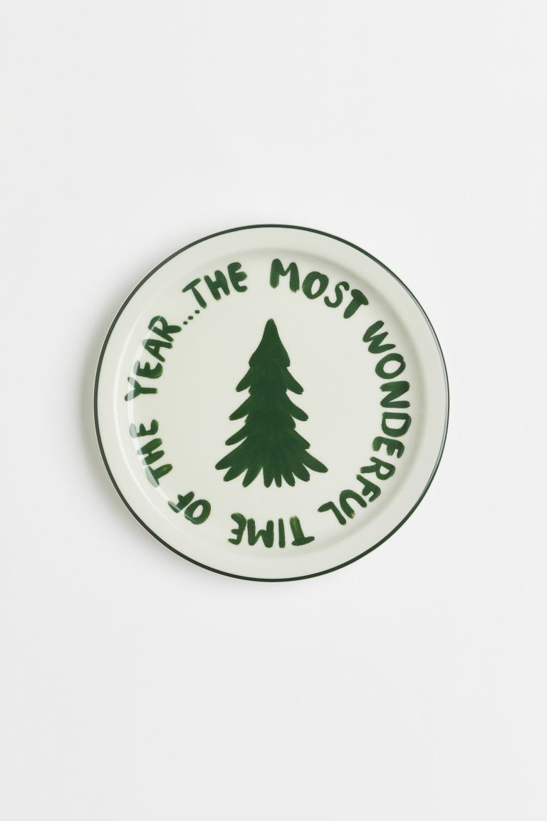 Small Porcelain Plate | H&M (US + CA)