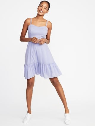 Fit & Flare Tiered Cami Dress for Women | Old Navy US