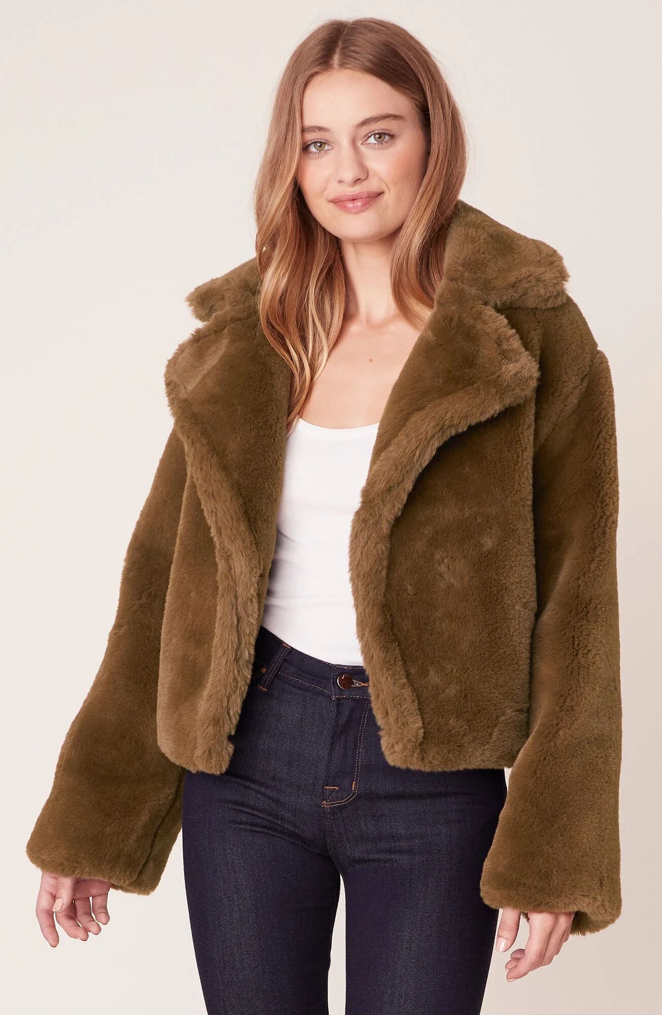 Big Time Plush Faux Fur Jacket | BB DAKOTA