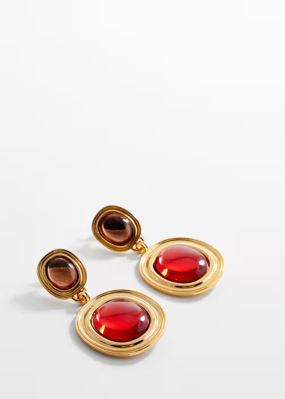 Combined stones earrings -  Women | Mango USA | MANGO (US)