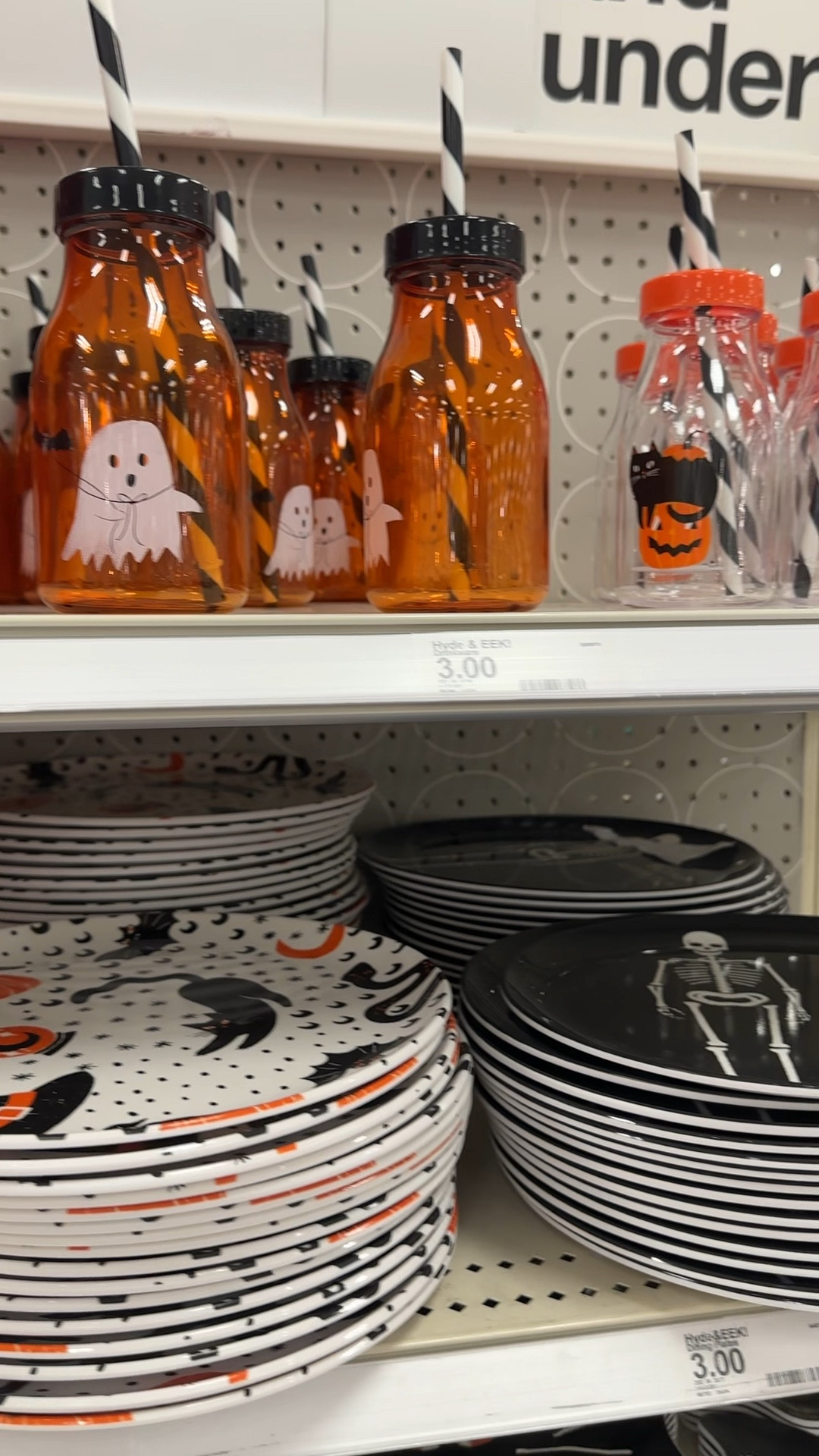 Super cute kids plates and milk bottles at target! 
.
.
.
#target #targethalloween #targetfall #fall #autumn #halloweendecor #halloweenkitchen 

#LTKfamily #LTKHoliday #LTKHalloween